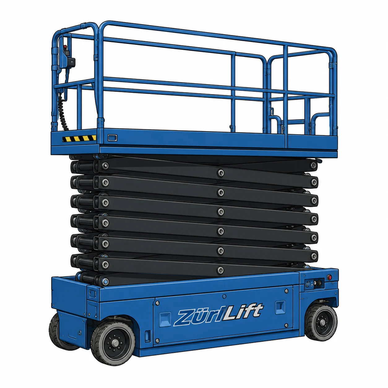 ZüriLift Airo X12EN 12m – technische Illustration