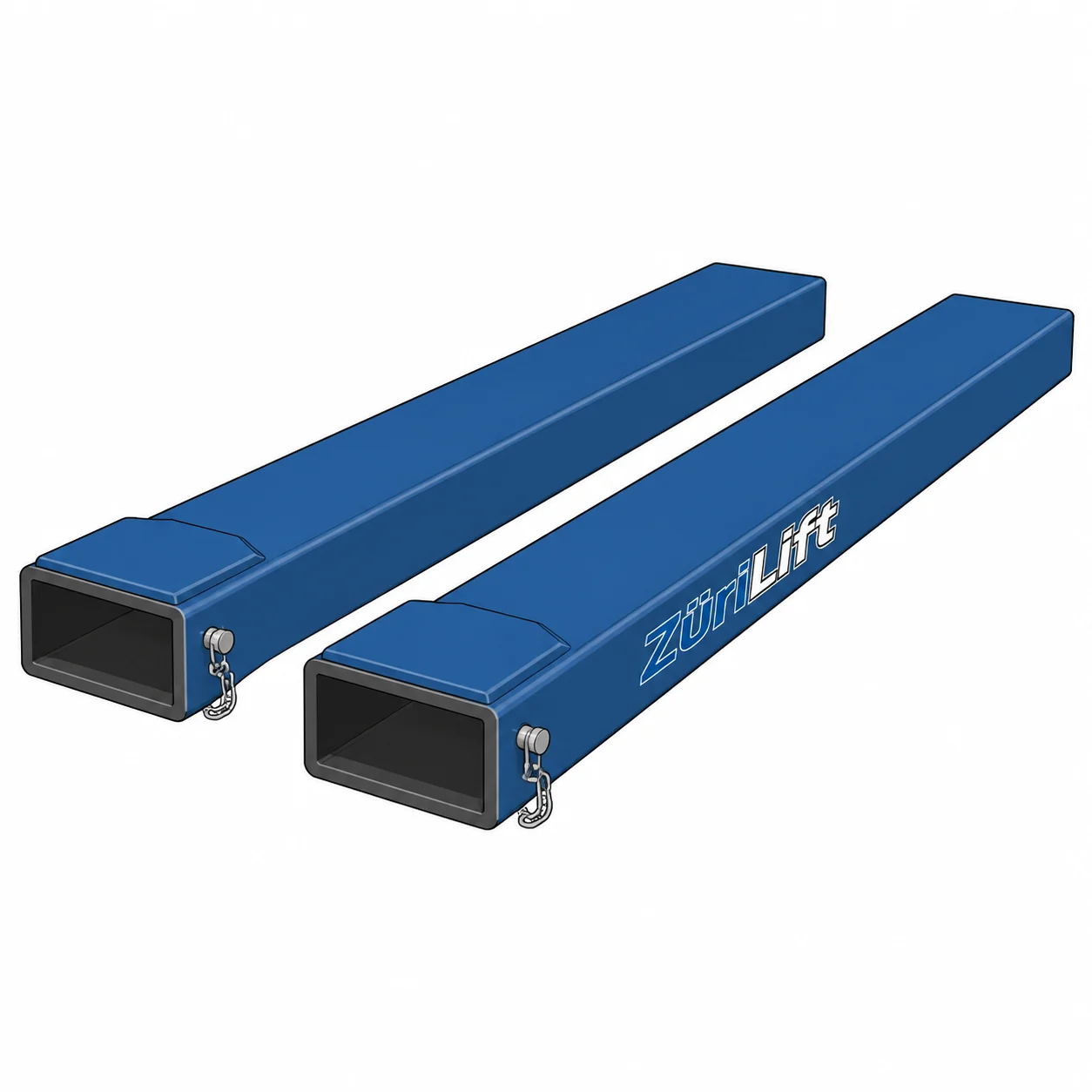 ZüriLift Gabelverlängerung 2000, 2200 3000 [mm] – technische Illustration