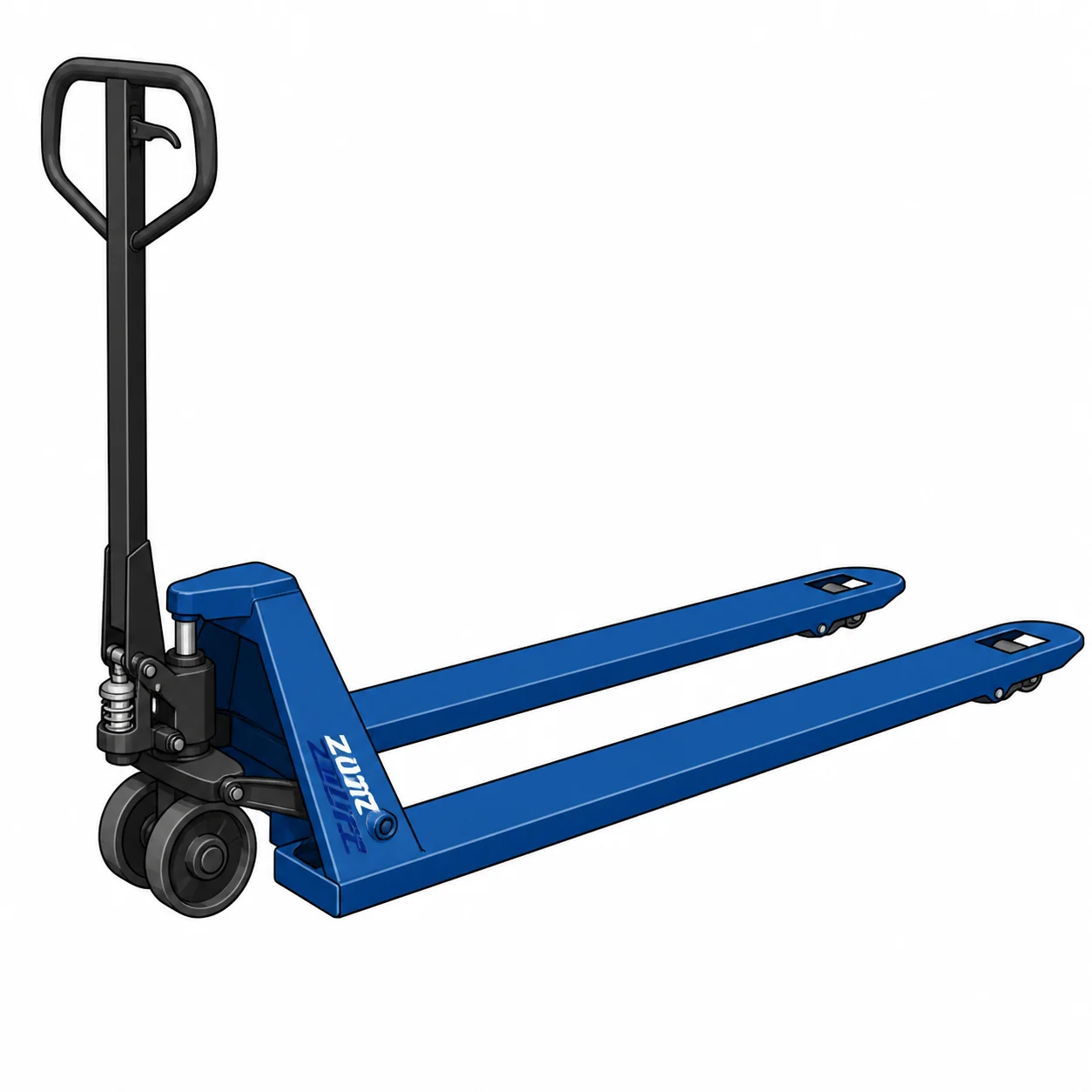 ZüriLift Handhubwagen 2.0m 2t – technische Illustration