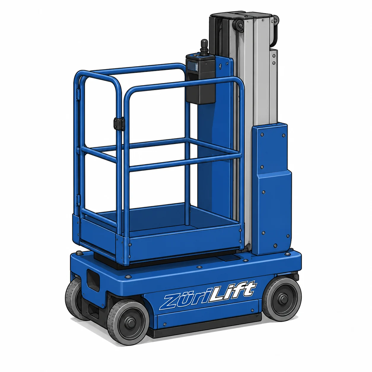ZüriLift JLG 1230 ES 5.66m – technische Illustration