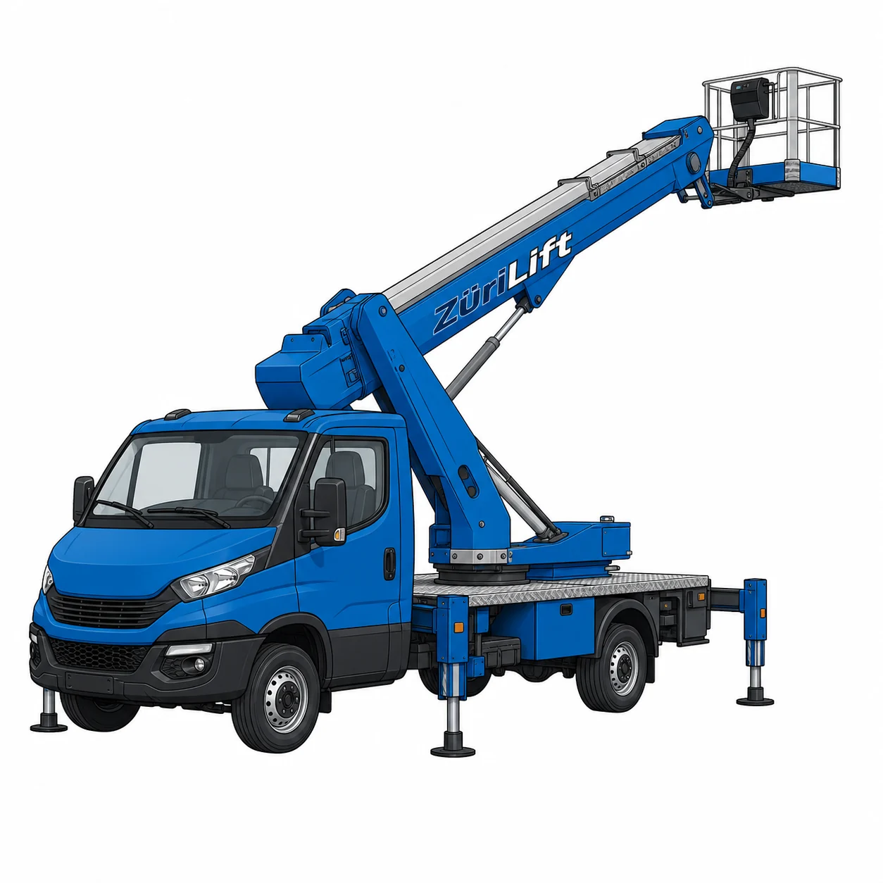 ZüriLift Multitel MTE 270 – technische Illustration