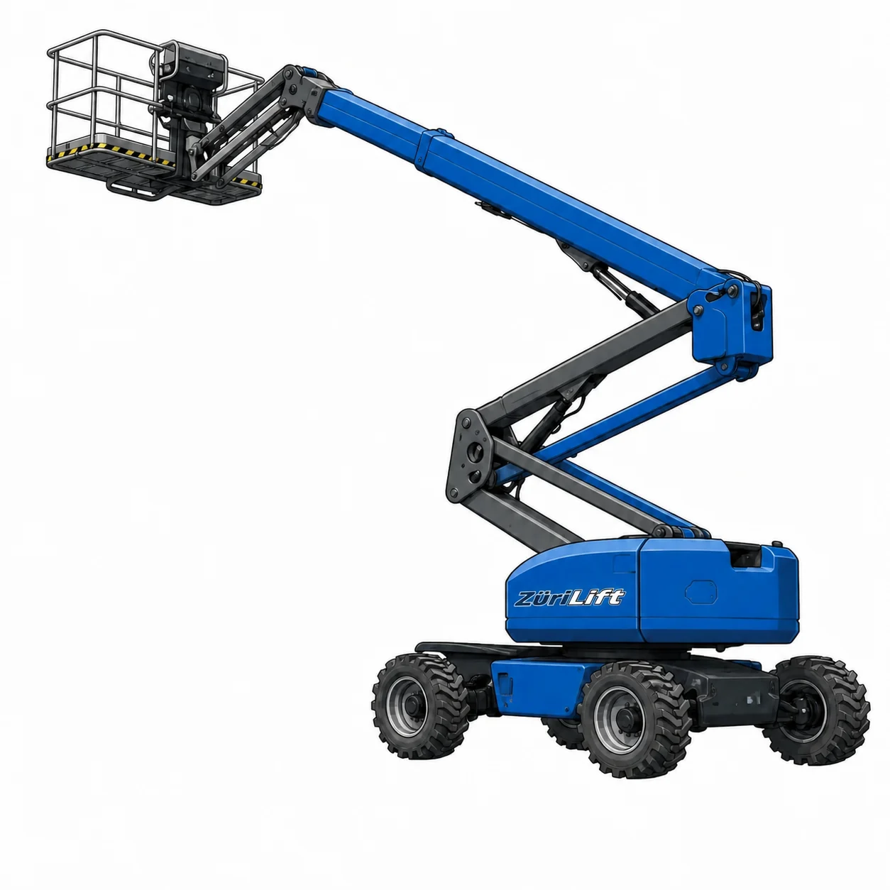 ZüriLift Nifty HR28 28.0m – technische Illustration