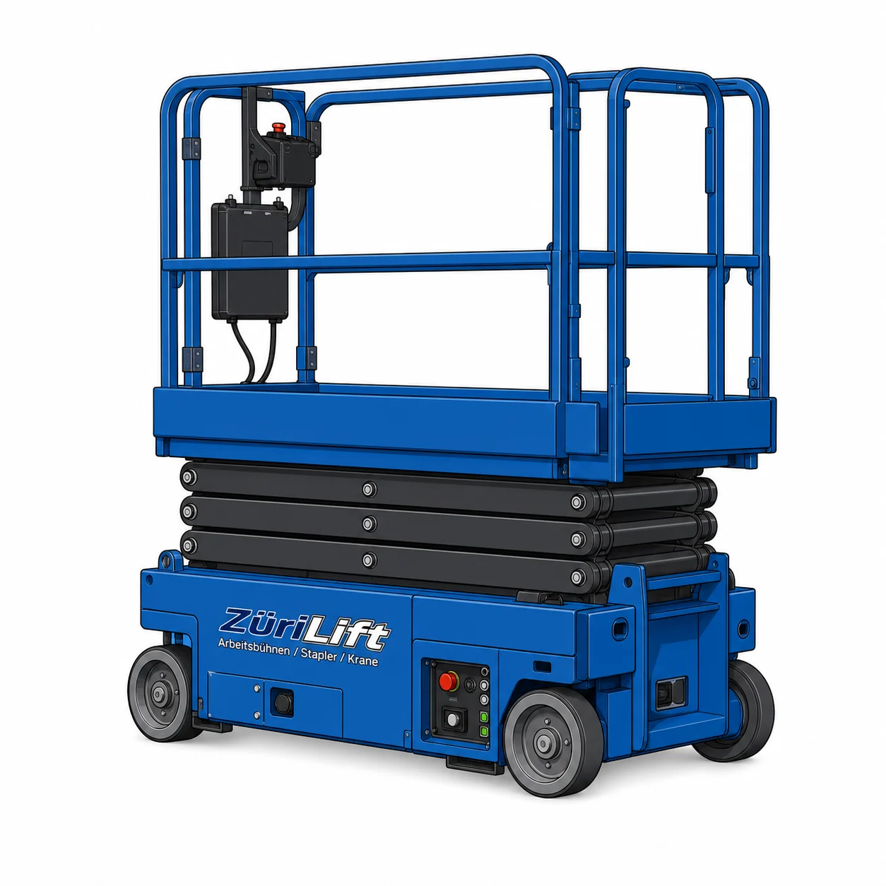 ZüriLift PB Lifttechnik OB S06-7ECS 5.6m – technische Illustration