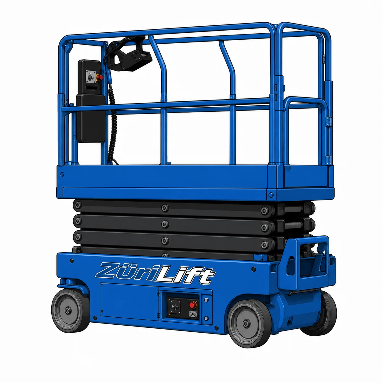 ZüriLift Snorkel S3010E 5m – technische Illustration