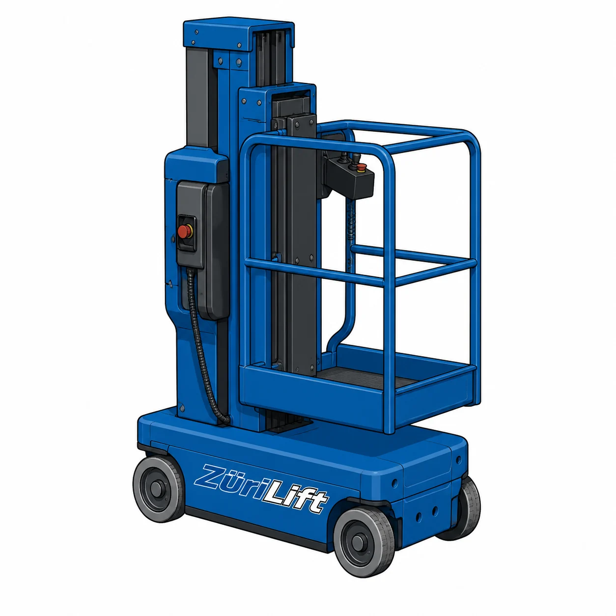 ZüriLift Snorkel TM 12 5.6m – technische Illustration